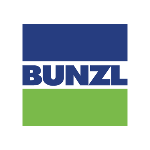 Logo von Bunzl, Großhandel für Verbrauchsartikel, Hygieneprodukte, Food-Verpackungen und viele nachhaltige Services